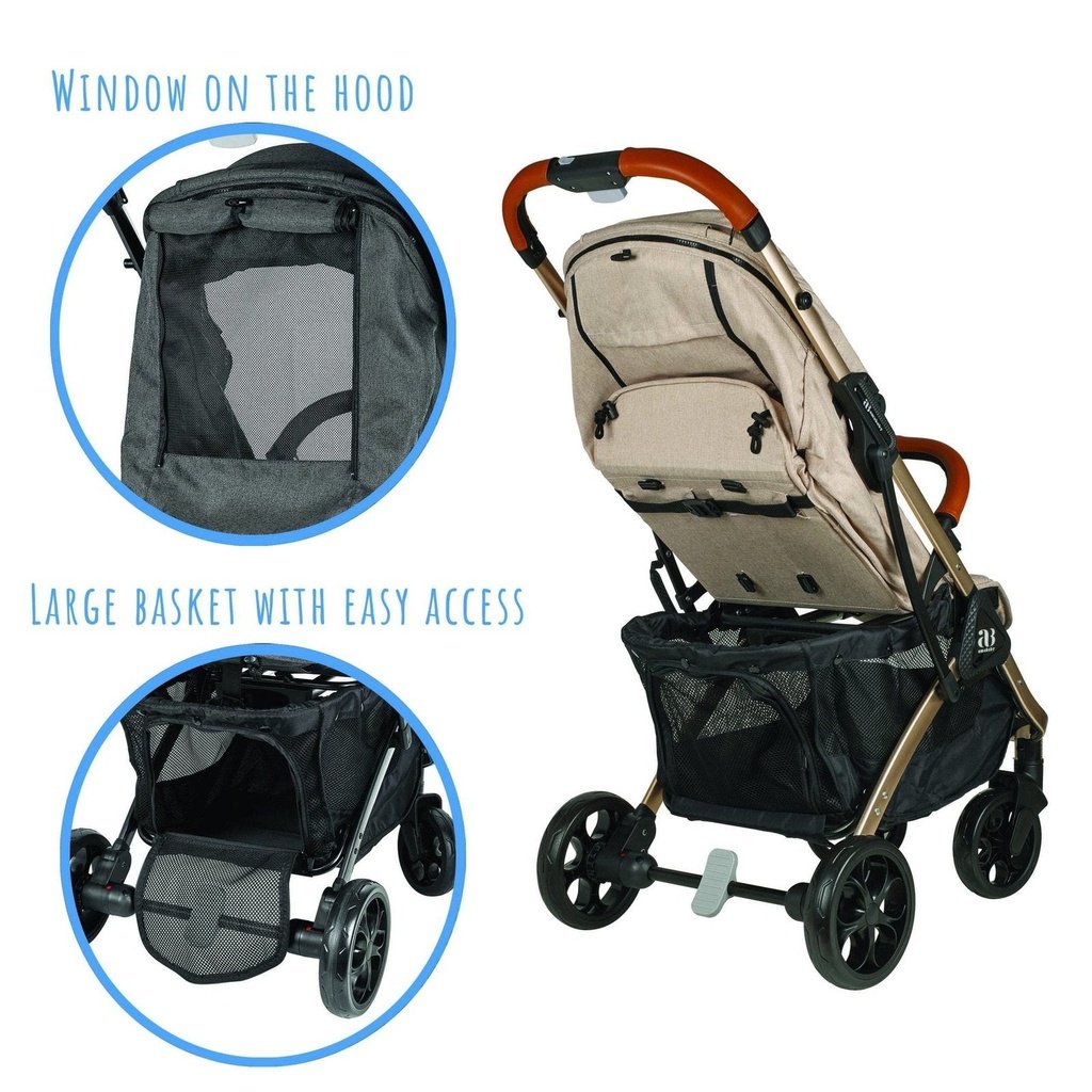 Photo of Amababy Compact stroller basket and mesh window