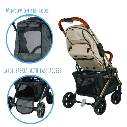 Photo of Amababy Compact stroller basket and mesh window