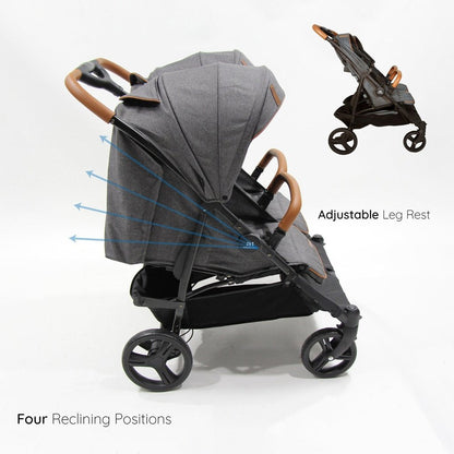 Photo of Amababy Duo strollers seat recline